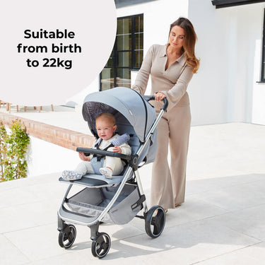 LIGHT-WEIGHT FOLDABLE BABY STROLLER